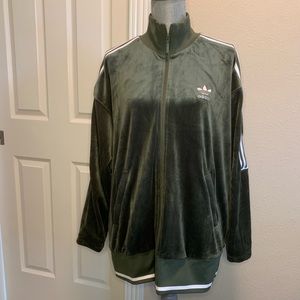 Velvet Adidas Track Top